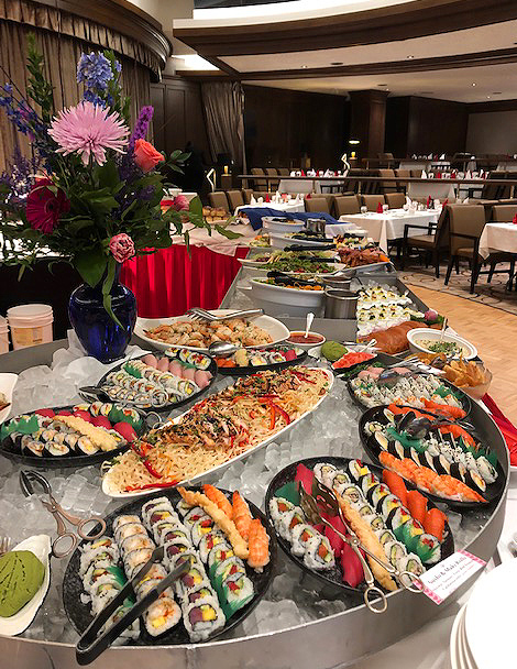 buffet at 2019 Mothers Day